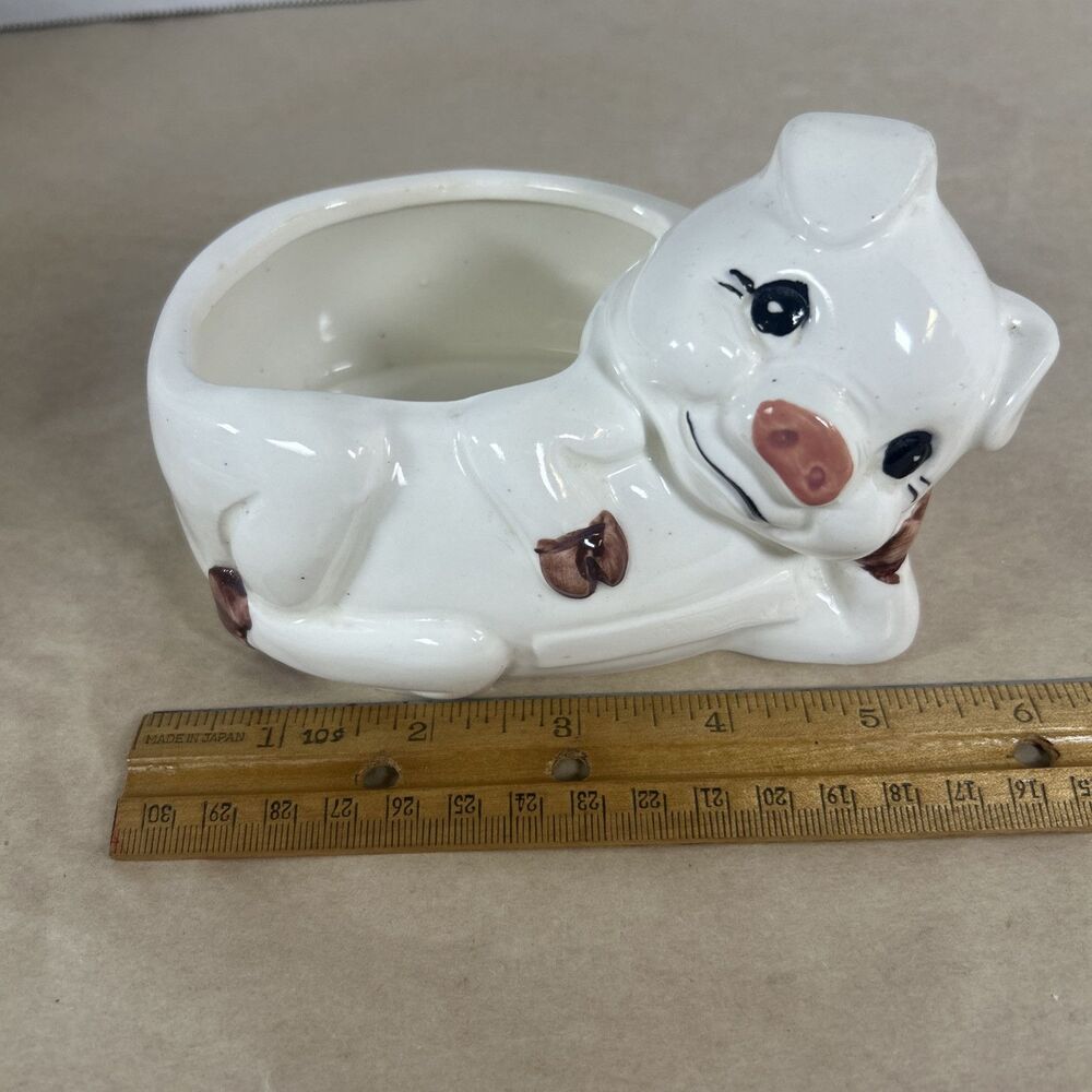Retro Ceramic Pig Sponge Holder for Kitchen Sink Vintage Piggy Grannycore - Picture 4 of 15